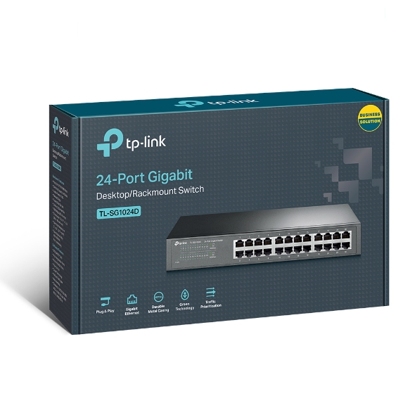 24-Port Gigabit Switch TP-LINK TL-SG1024D